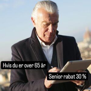 Senior-rabat hos AkuZoMa – 30 % rabat for dig over 65 år i Næstved og Menstrup